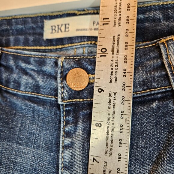 BKE Payton Universal Fit Mid-Rise Bootcut Jeans Womens 33x33.5 Medium Wash - Picture 5 of 16